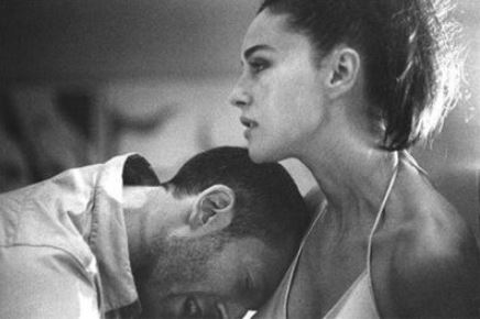 Leonie Cassel parents Vincent Cassel and Monica Bellucci in the movie Irreversible
